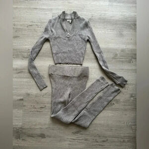 Love tree matching sets relax comfy neutral relaxed Sz S